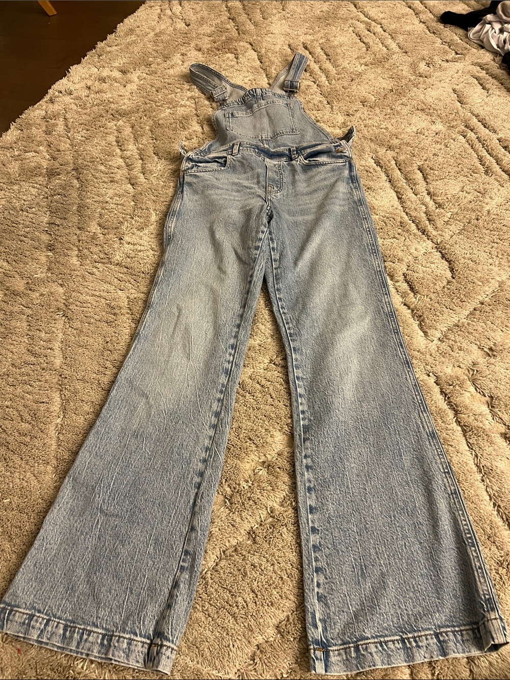 Light Wash Denim Overalls — Women's Jeans Overalls